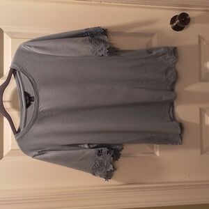 Simply Vera Vera Wang Lace Trim Shirt